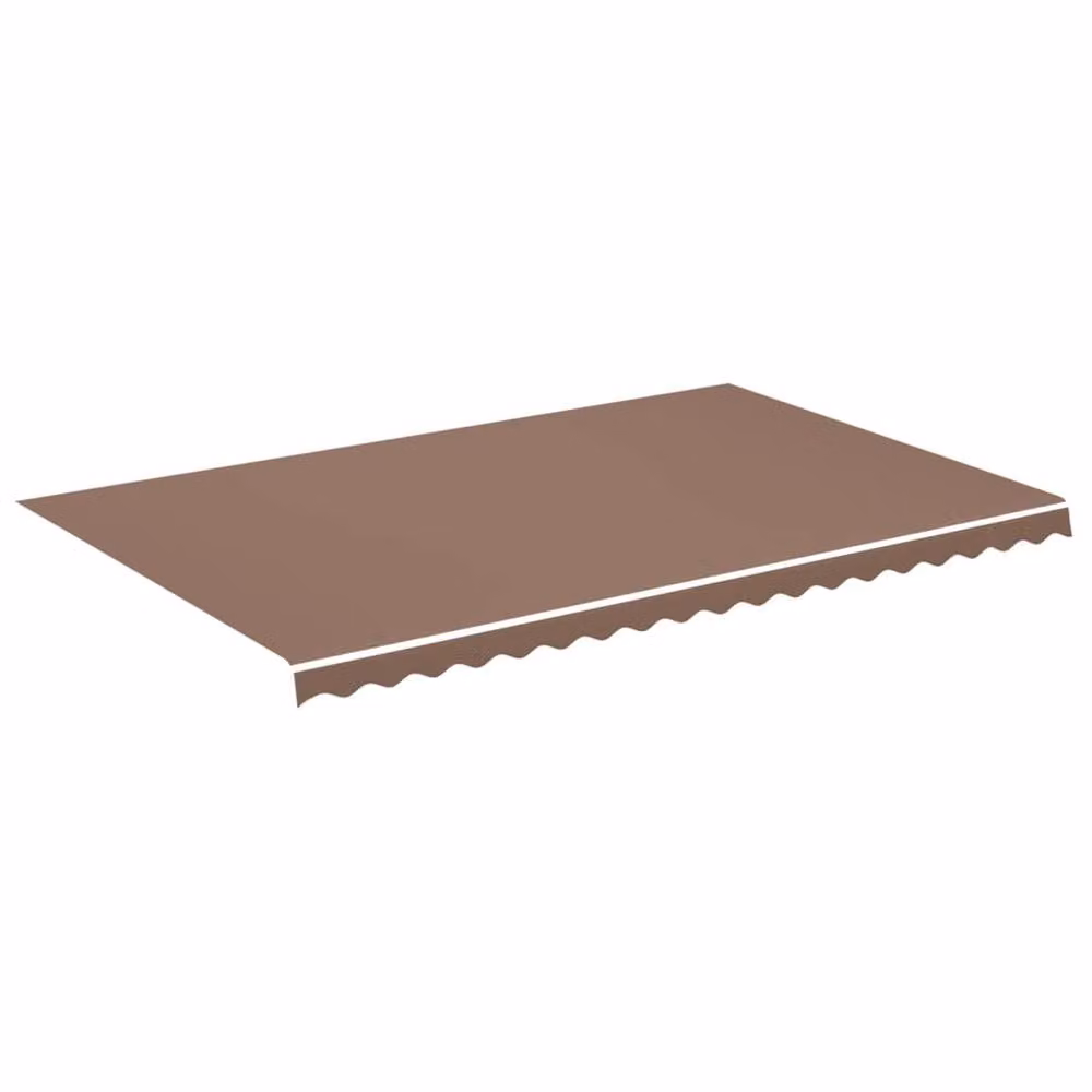Berkfield Home Replacement Polyester Awning Fabric in Brown, 5 x 3 m – 2