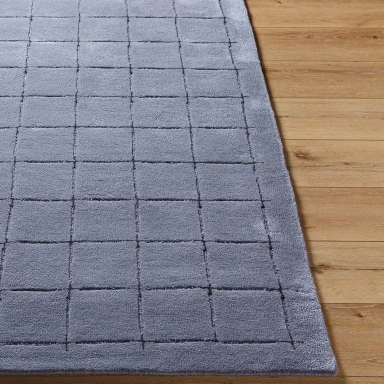 Livabliss Brook Hand-Tufted Wool Modern Living Room and Bedroom Rug in Green, Red and Grey, W: 150 cm, D: 230 cm