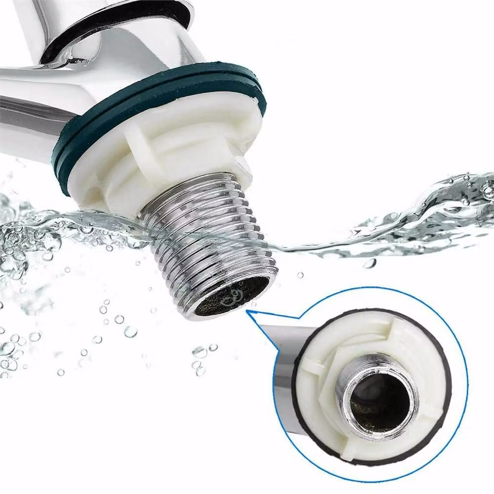 SPETLEK Pair of Chrome Basin Sink Pillar Taps with Easy Grip Lever in Metallic Silver – 2