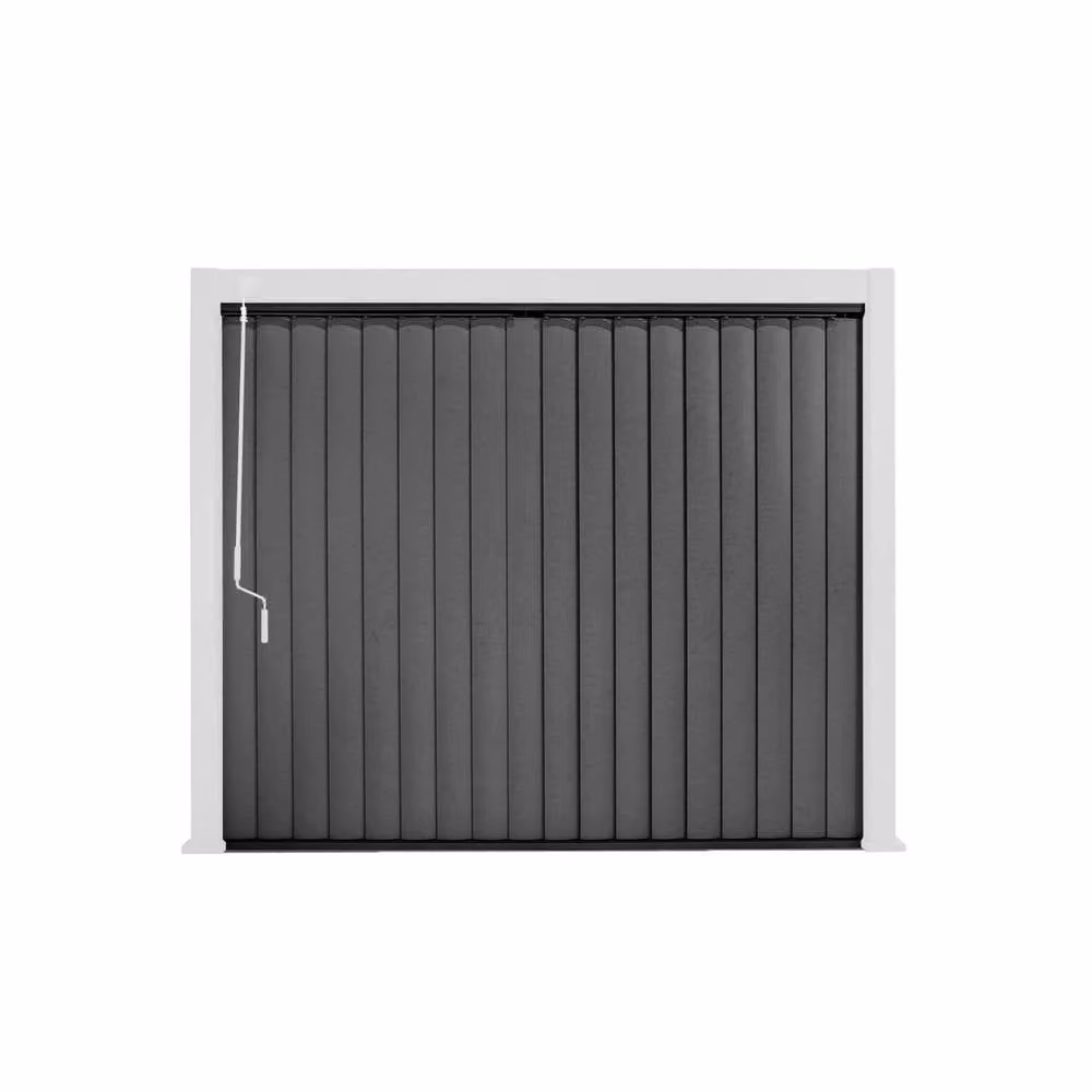 Sweekeek Vertical Adjustable Louver Panel 3m in Dark Grey for Triomphe Pergola 3x3m V2 and 4x3m – 2