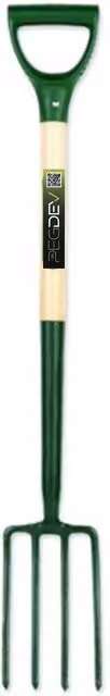 PDL Ergonomic Border Fork with 30 inch Ash Ergo Handle, 2kg, Green and Brown