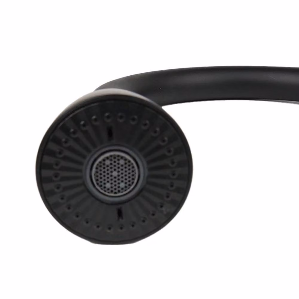 PAWNORA Black 360 Swivel Pull Out Spray Kitchen Sink Mixer Mono Tap – 4