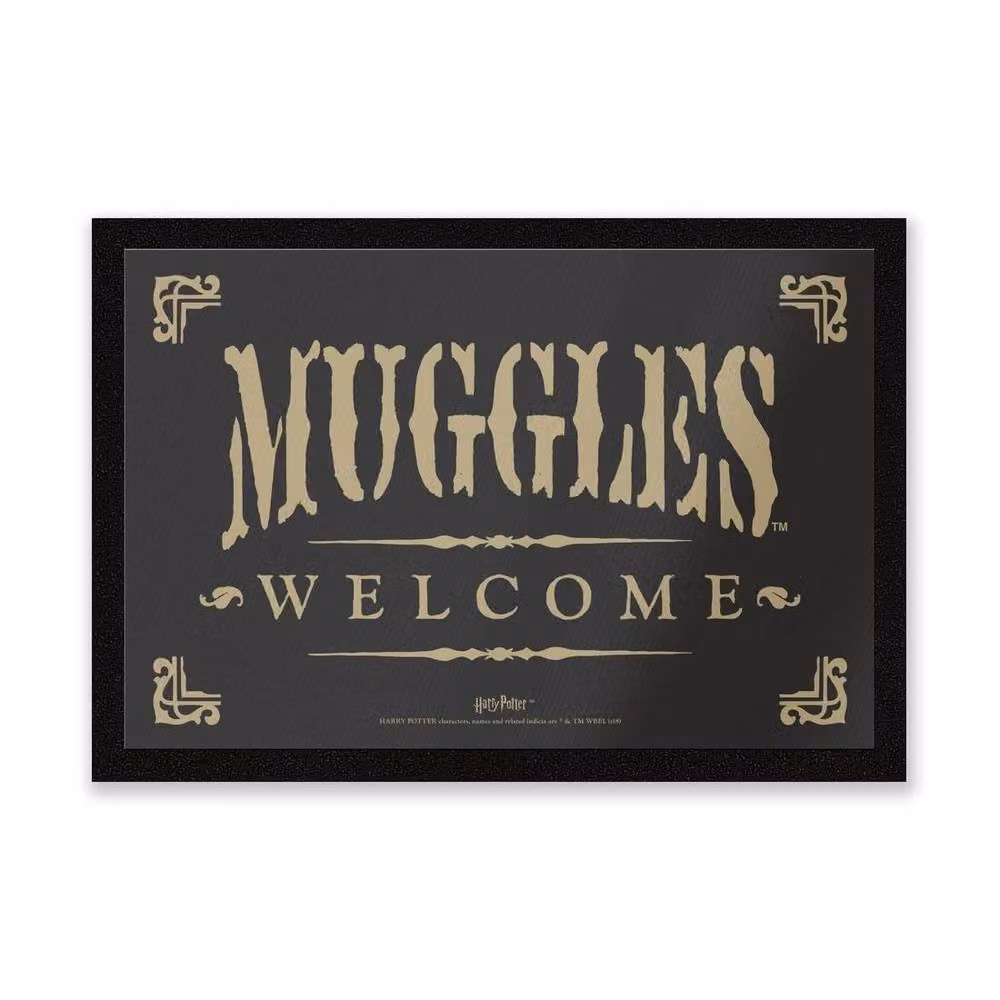 Harry Potter Muggles Welcome Coir Doormat, Multicolour, W: 60 cm, D: 40 cm – 2