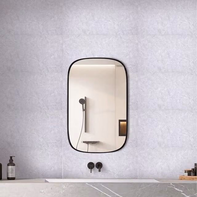 Livingandhome 10-Piece Abstract Modern White PVC Self-Adhesive Waterproof and Oilproof Wall Stickers