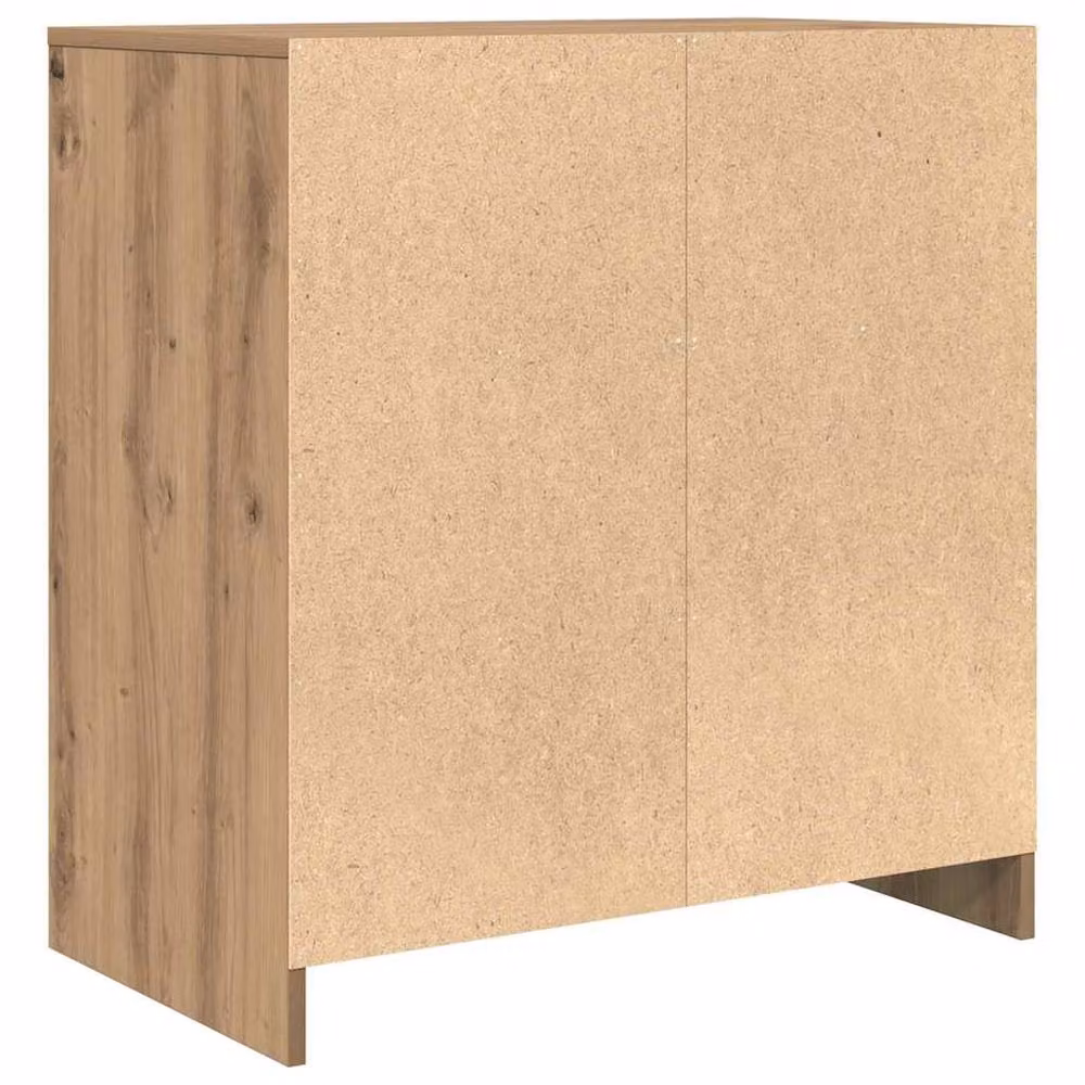 Berkfield Home Artisan Oak Sideboard in Brown, W/D/H: 70 x 41 x 75 cm – 4