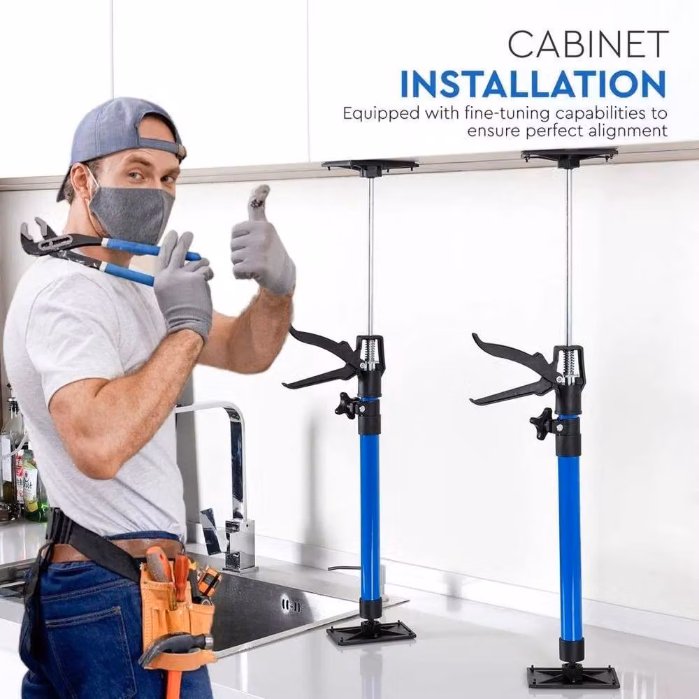 FLAVORA Adjustable Drywall Plasterboard Builder Ceiling in Blue, W: 520 mm, H: 10000 mm, D: 40 mm – 4