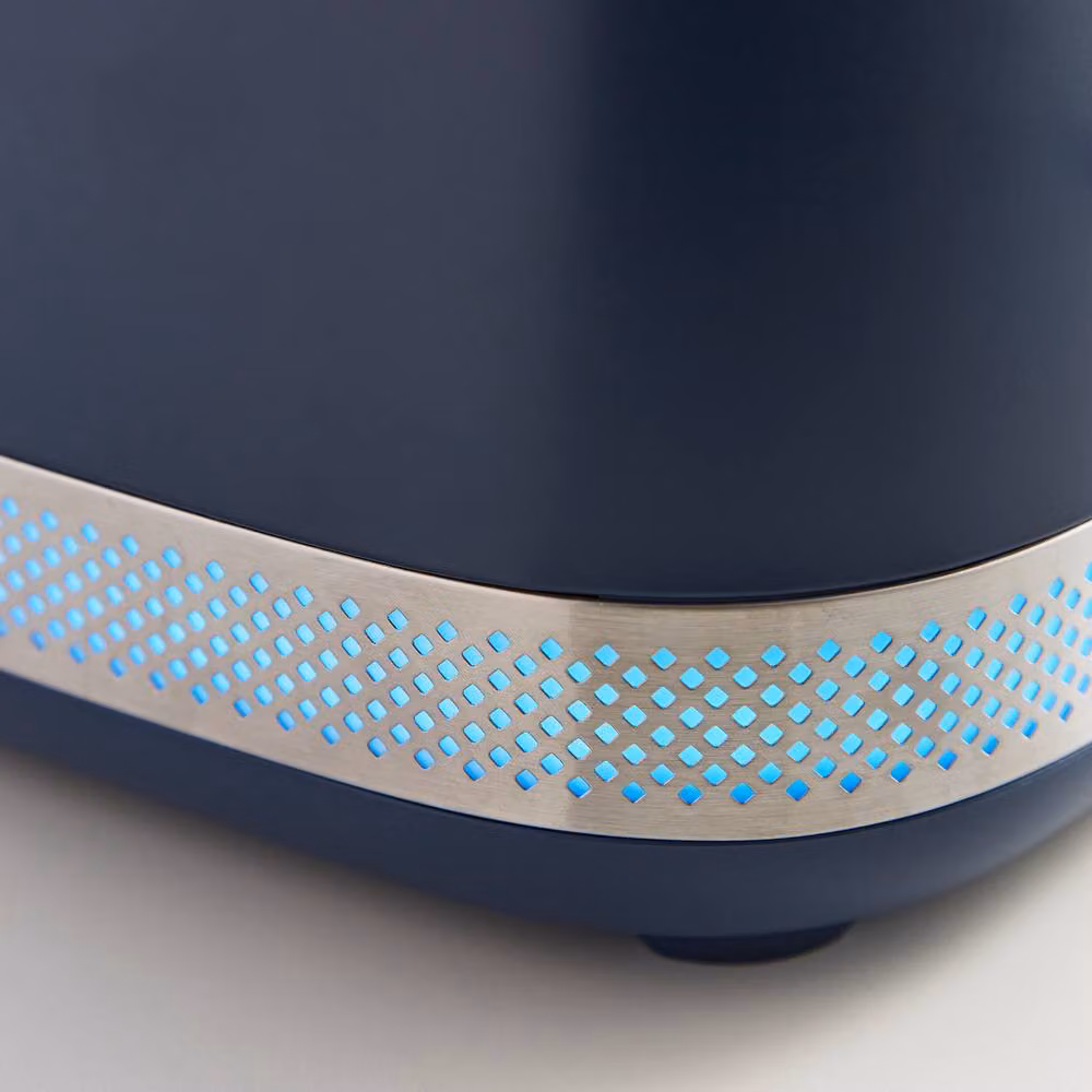 Morphy Richards Illumination 4-Slice Toaster in Blue – 7