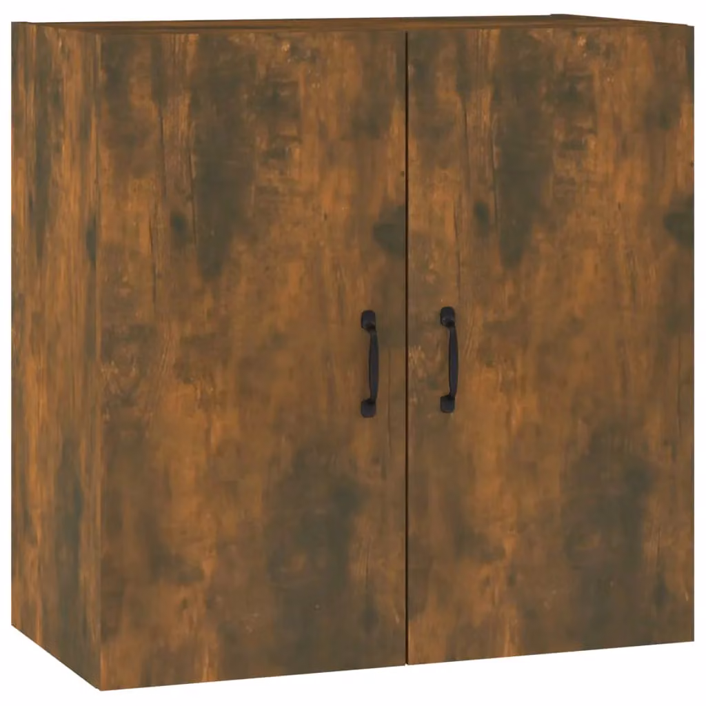 Berkfield Home Smoked Oak Wall Cabinet in Brown, W: 60 cm, D: 31 cm, H: 60 cm – 2