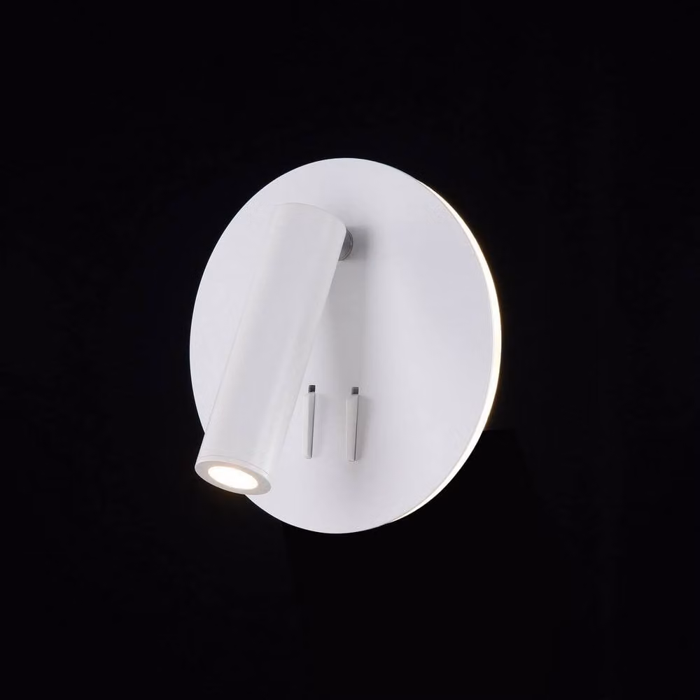 Netlighting Ios 176 Adjustable LED Reading Wall Lamp in White – 2