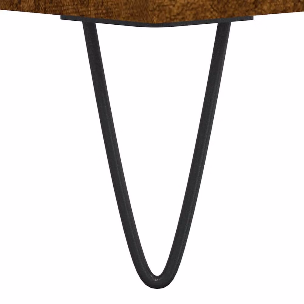 Berkfield Home Modern Coffee Table in Smoked Oak Brown, W/D/H: 90 x 44.5 x 45 cm – 5