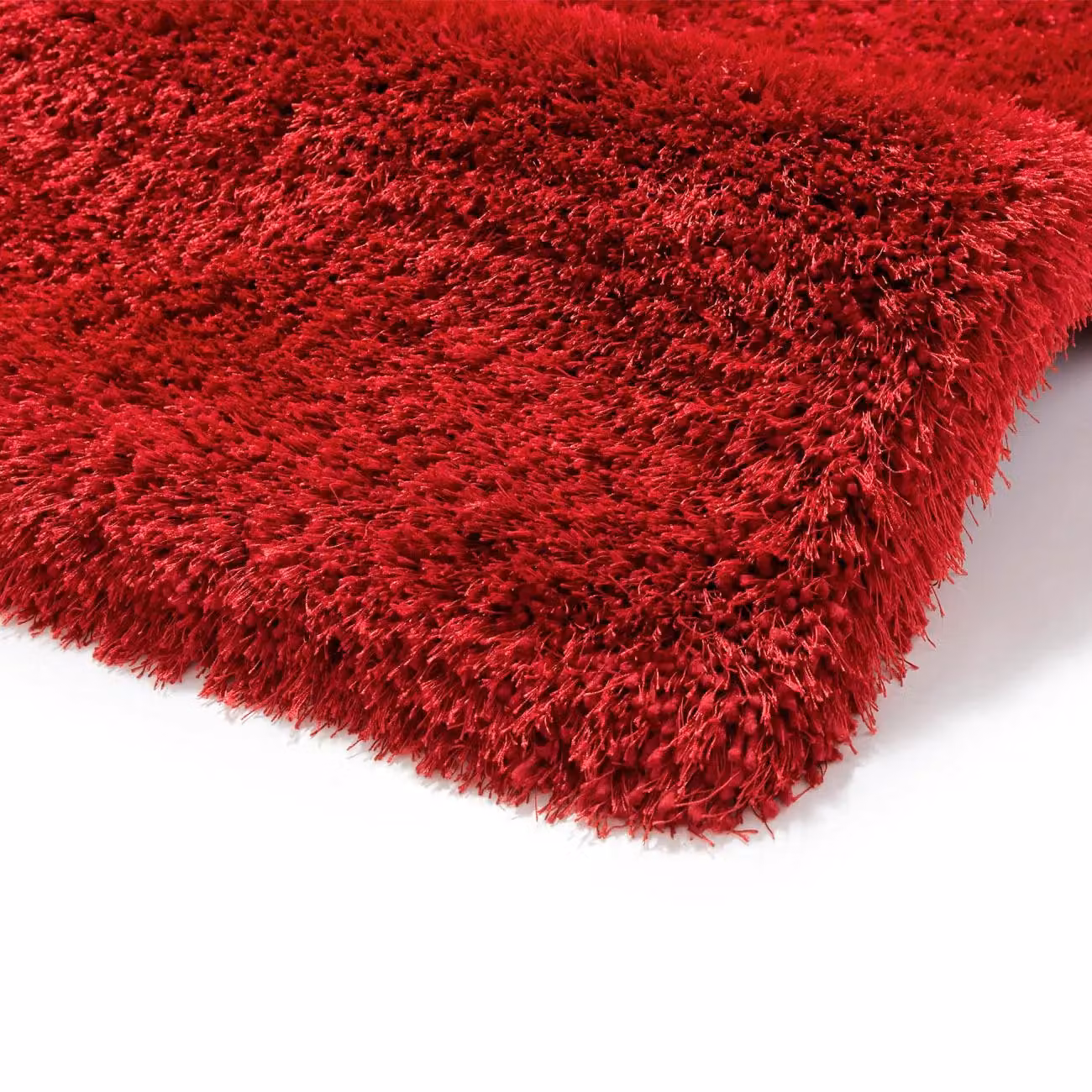 Montana Modern Hand Tufted Shaggy Area Rug in Red, W/D/H: 150 x 230 cm – 2
