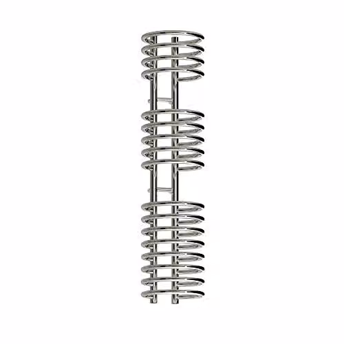 Reina Claro Chrome Steel Towel Rail, W/H: 30 x 90 cm, Silver