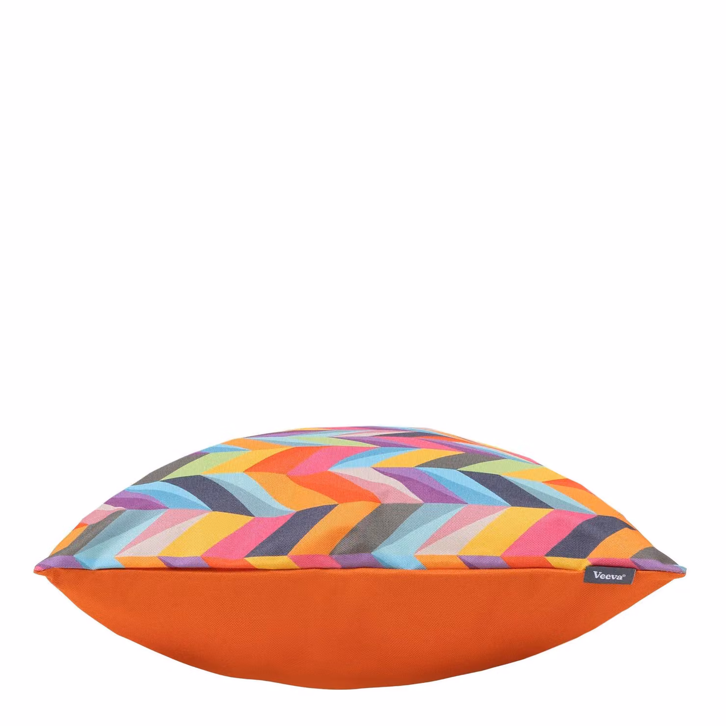 icon Circular Geo Cushion, Aqua and Orange, W/D/H: 43 x 43 x 43 cm – 3
