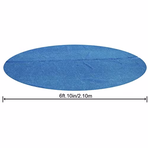 Bestway 58060 Blue Solar Thermal Pool Cover for Round Above Ground Pools, Diameter: 244 cm