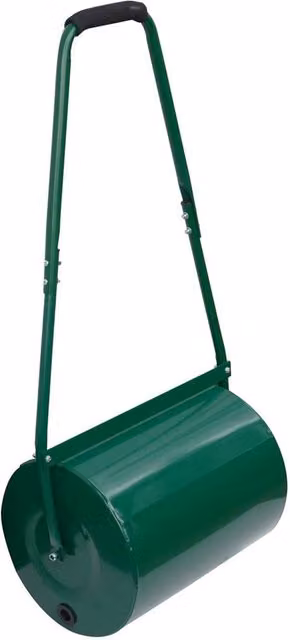 Nordara Green Metal Manual Grass Roller with 38L Wet Sand Fill Capacity