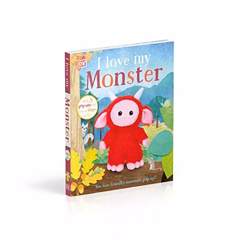 DK I Love My Monster Multicolour Board Book – 2