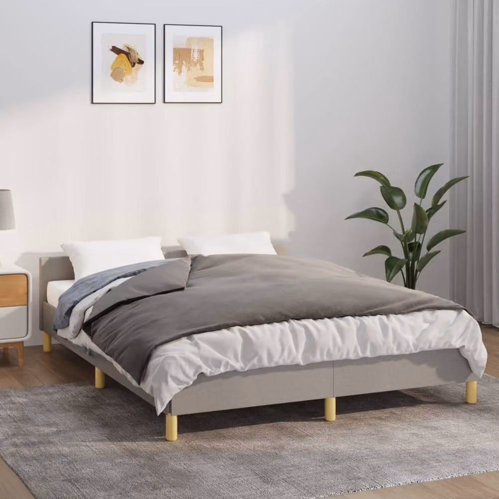 Berkfield Home Soft Weighted Blanket with Cover, Grey, W/D/H: 140 x 200 cm, 10 kg – 2