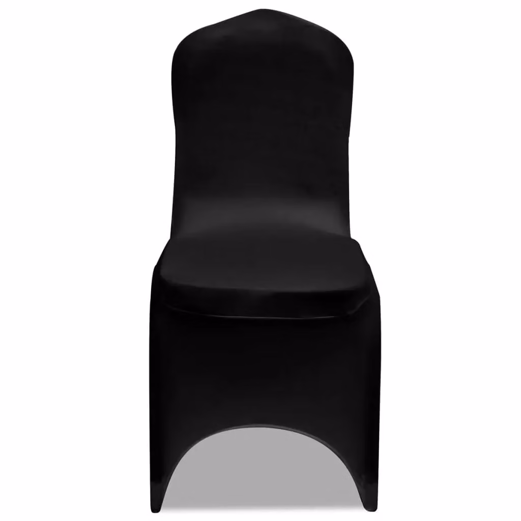 Berkfield Home Black Stretch Dining Chair Covers, 30 Pack – 3