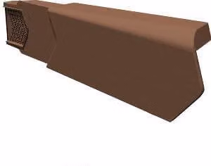 Manthorpe Dry Verge Unit Left Hand in Brown