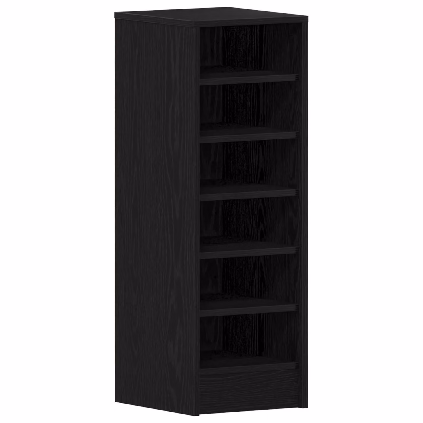Berkfield Home Modern Shoe Cabinet in Black Oak, W/D/H: 31.5 x 35 x 90 cm – 2