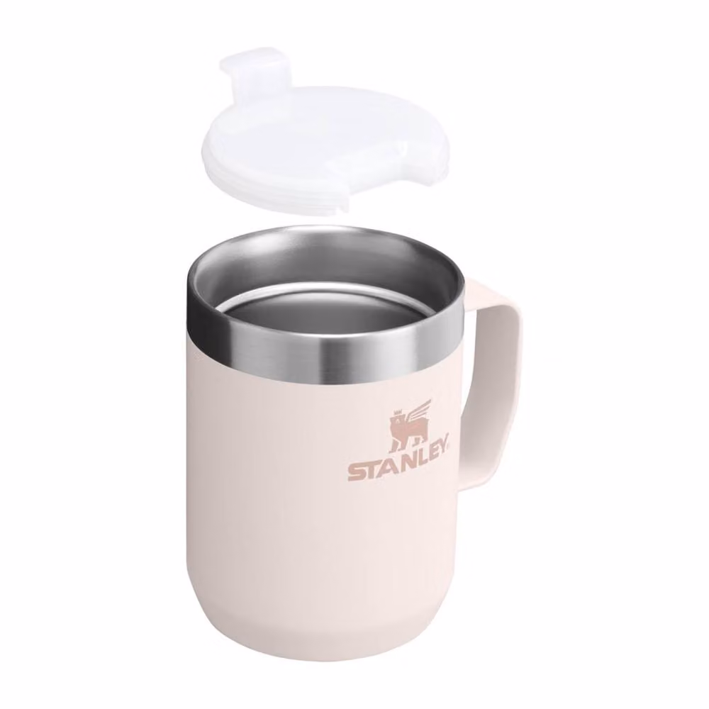 Stanley Everyday Camp Mug with Lid, Pink, 236ml – 2