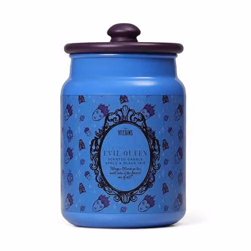 Disney's Villains Evil Queen Inspired Apple and Black Iris Scented Candle, 300 g