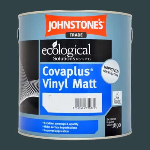 Johnstones Covaplus Matt Dispersion Paint in Ivy Sky, 2.5l – 2
