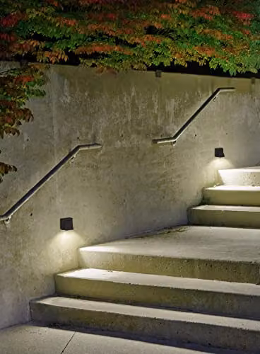 Netlighting Loyd LED Outdoor Wall Light Black IP54 – 2