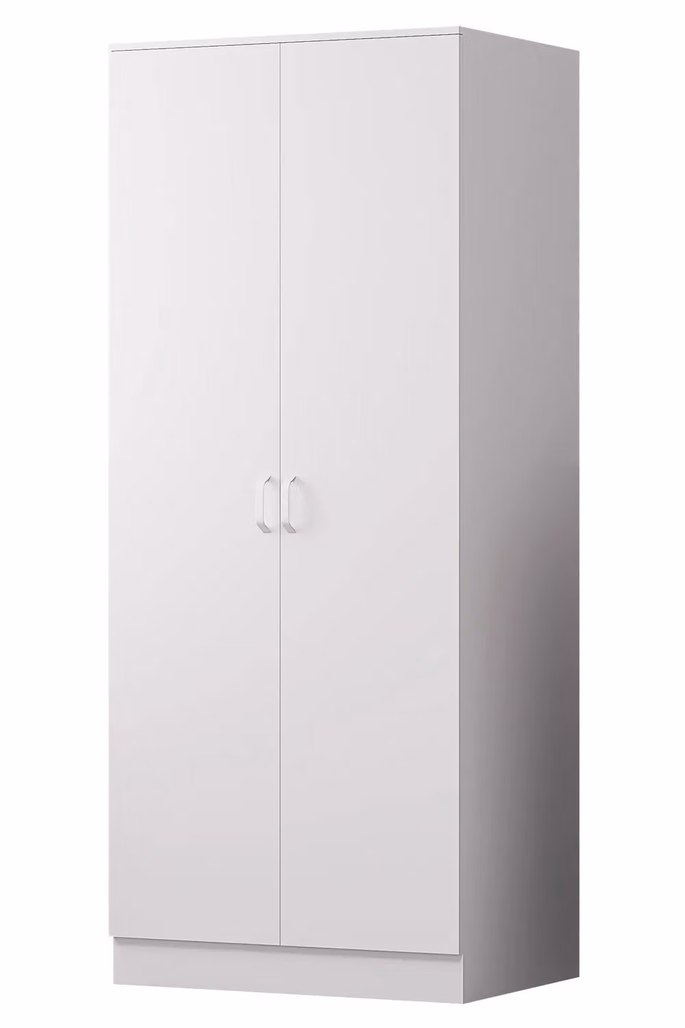 FWStyle Tunis 2 Door Double Wardrobe in Matt White Finish – 4