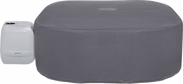 Lay-Z-Spa Square Thermal Hot Tub Cover, Grey, W: 201 cm, D: 85 cm, H: 85 cm