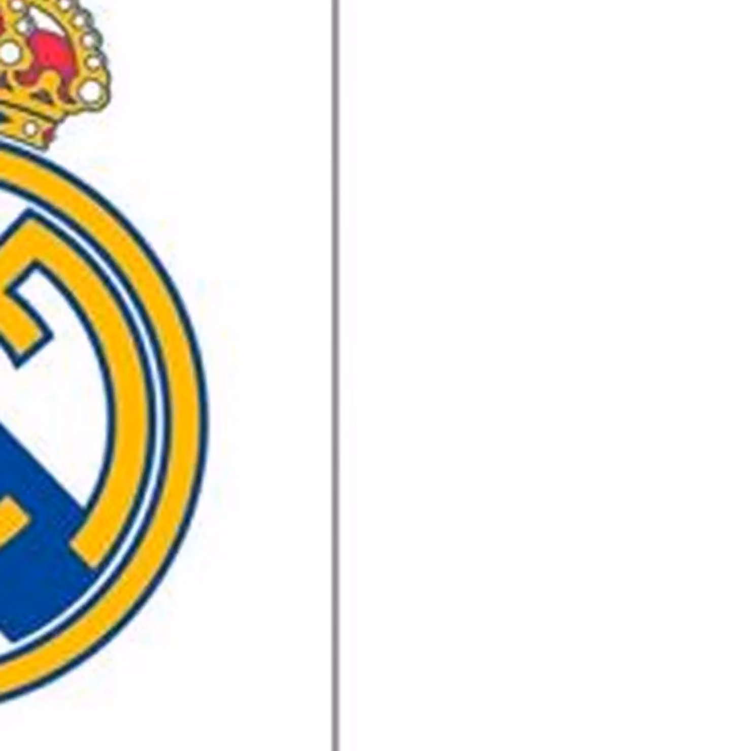 Real Madrid CF White Microfibre Quick-Drying Beach Towel, W 140 cm x H 70 cm – 2