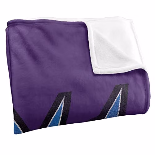 Hasbro Transformers Decepticon Shine Silky Touch Super Soft Fleece Blanket, White, W/D/H: 152 x 127 cm – 2