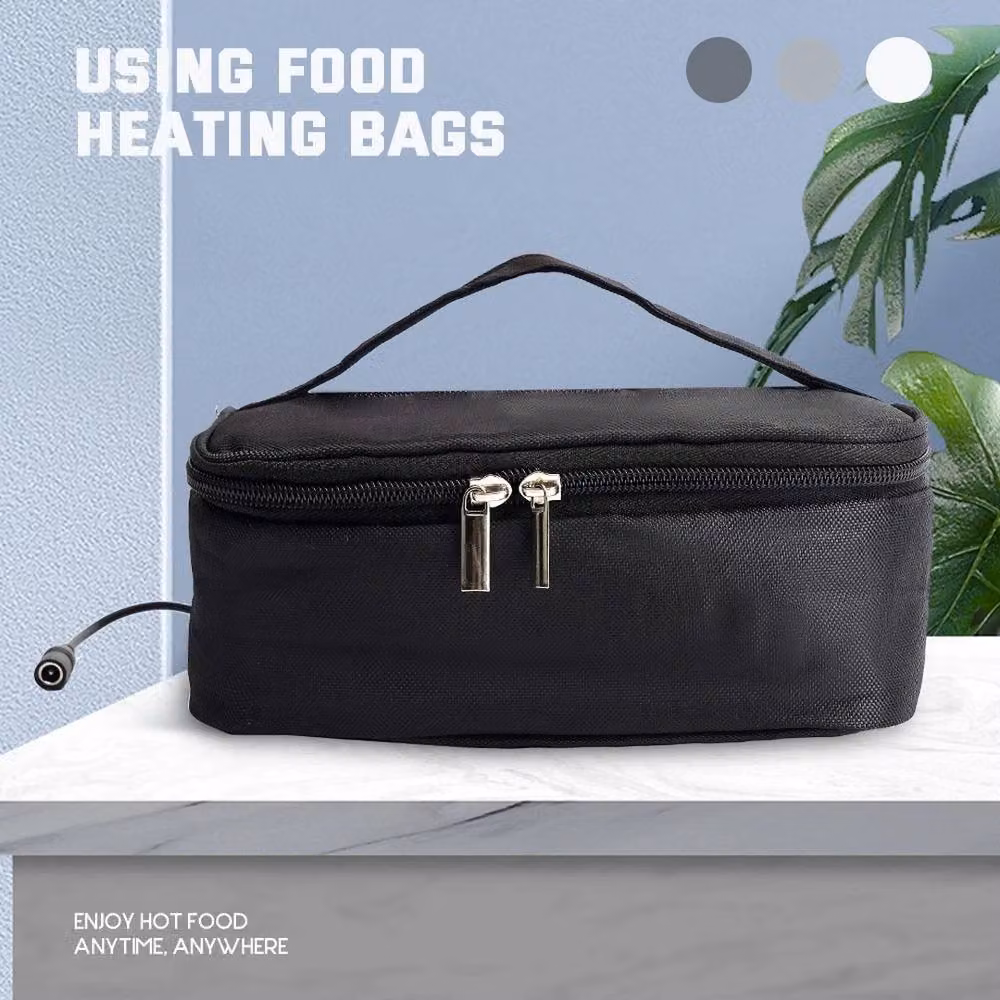 NESTLUNE 12V Electric Lunch Box Food Warmer Container, Black – 5