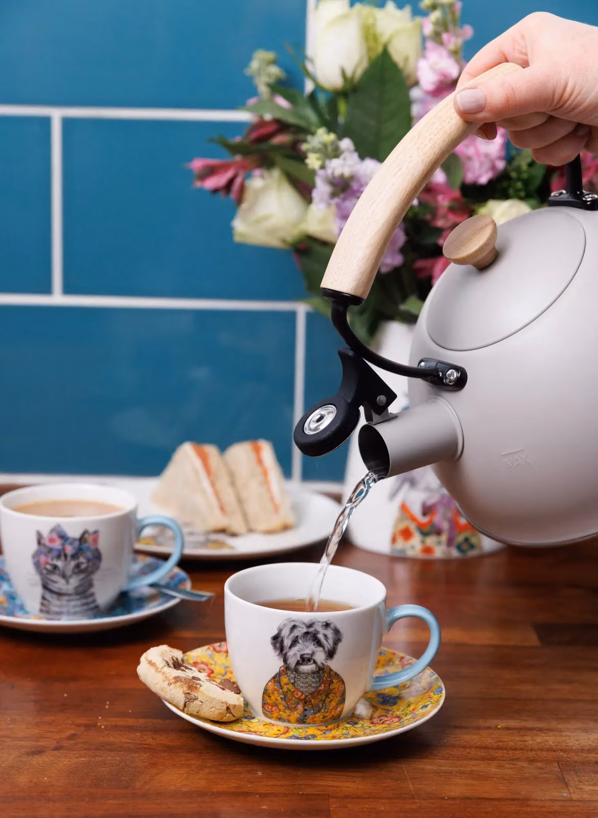 Mikasa White Bone China Teacup and Saucer Set of 2, 240ml – 5
