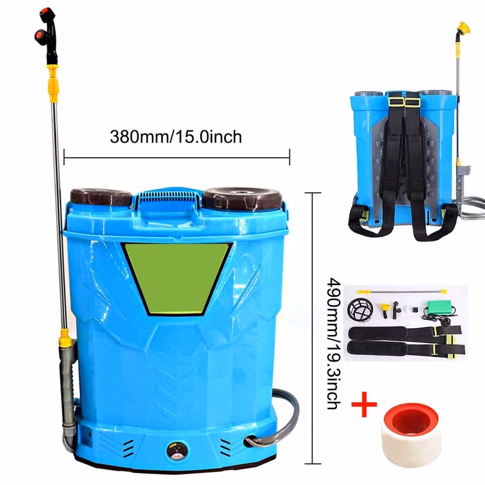 Ventryn 20L Cordless Knapsack Pressure Sprayer with Rechargeable Battery, Blue – 2