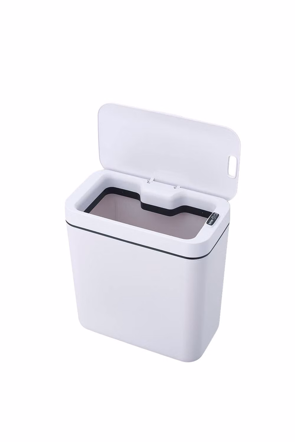 Garden Sanctuary 15L Automatic Motion Sensor Rubbish Bin with Soft Close and Odour Filter, White – 1