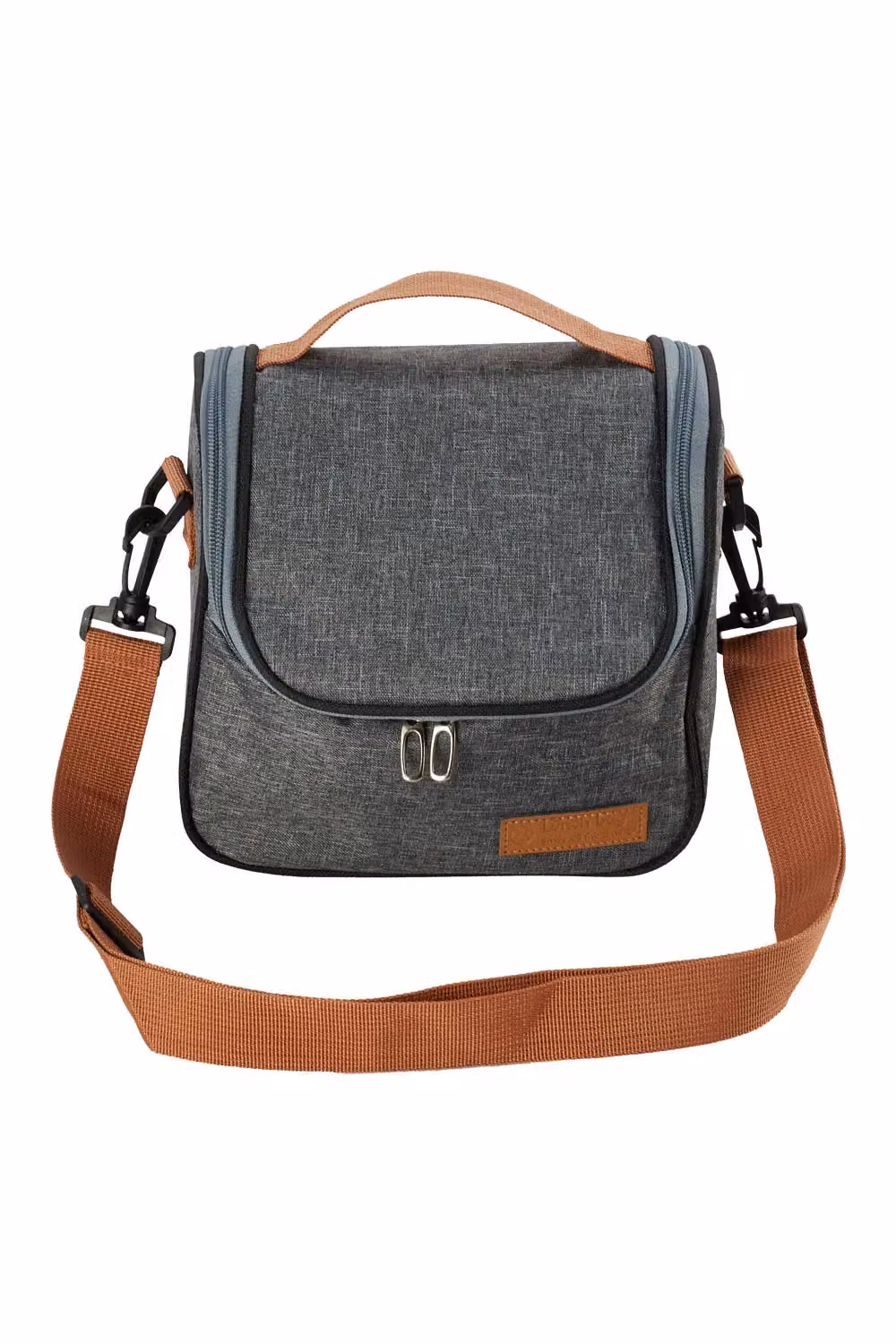 Living and Home Portable Insulated Lunch Tote Bag with Adjustable Shoulder Strap, Grey – 3