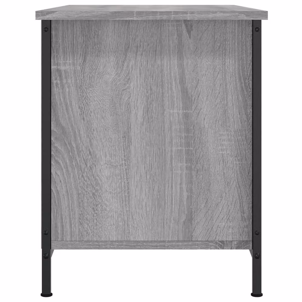Berkfield Home TV Cabinet in Grey Sonoma, W/D/H: 80 x 40 x 50 cm – 4