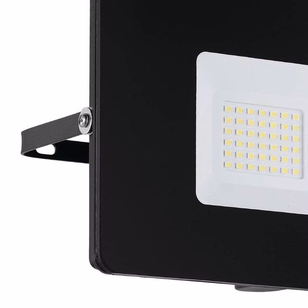Eglo Faedo Black Aluminium Outdoor LED Wall Spotlight with Transparent Glass, 30W – 3