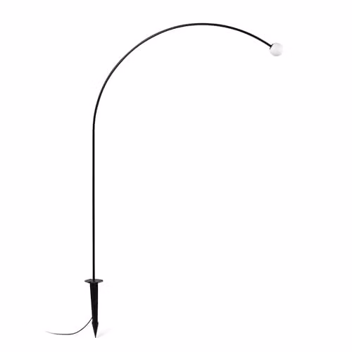 Netlighting Cuca 119cm LED Outdoor Ground Spike Light, Black, 2700K Warm White, IP65