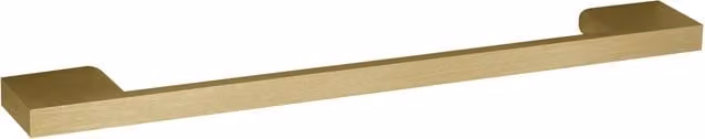 Balterley Square D Shape Bow Kitchen and Bathroom Cabinet Handle, Brushed Brass, W/D/H: 8 x 28 x 223 mm, 192 mm Centres