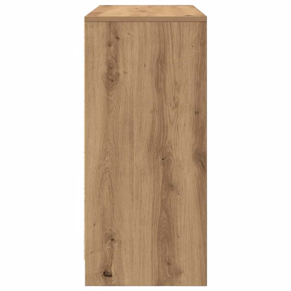 Berkfield Home Artisan Oak Sideboard in Brown, W/D/H: 85 x 34 x 76 cm – 3