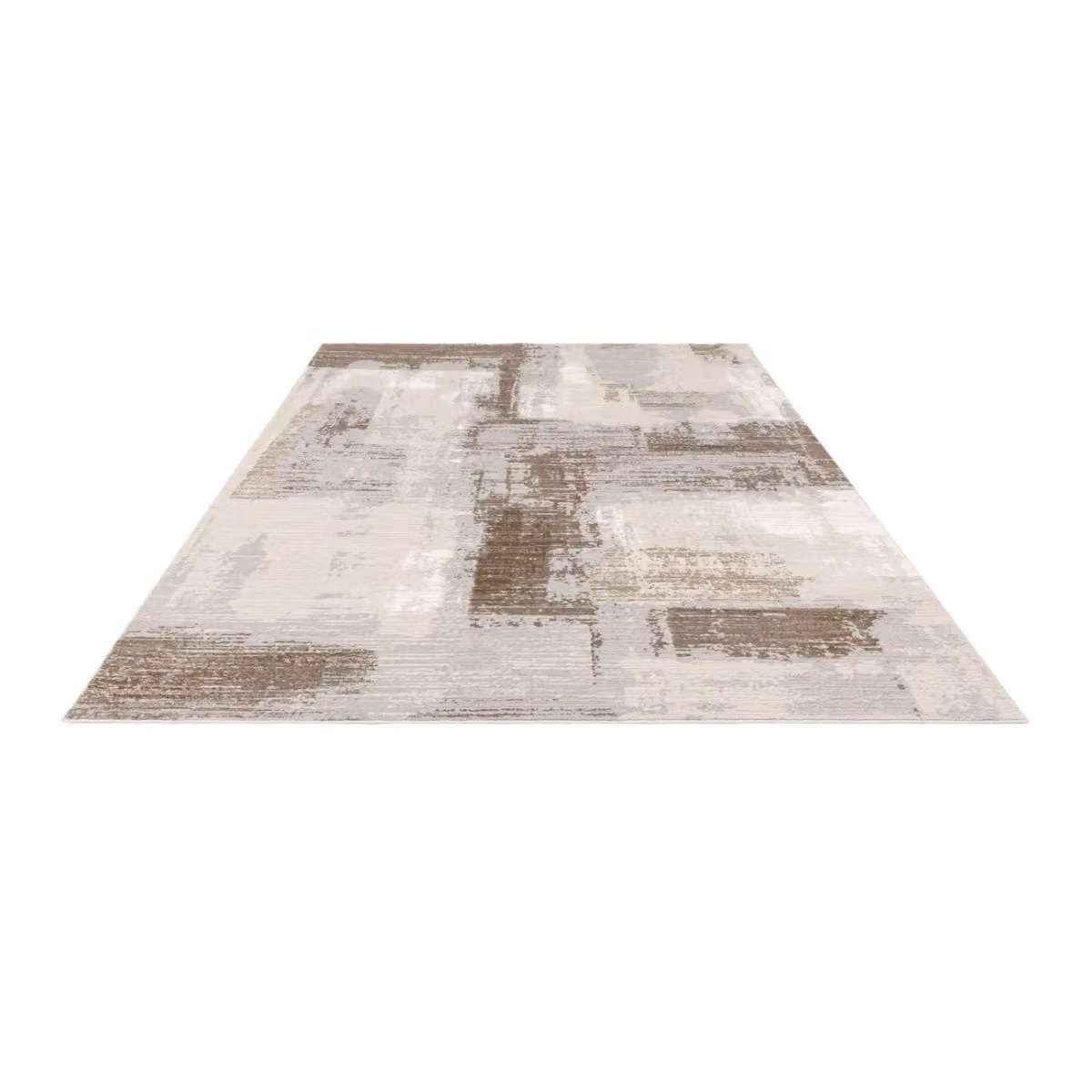 The Rug Shop UK Silver Modern Abstract Machine Woven Area Rug, W: 200 cm, D: 290 cm – 2