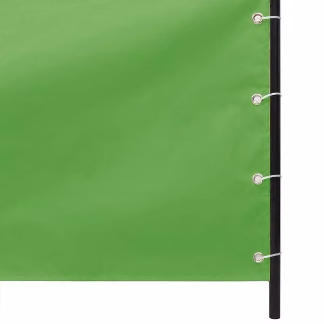 Berkfield Home Durable Balcony Screen in Light Green, W/H: 160 x 240 cm