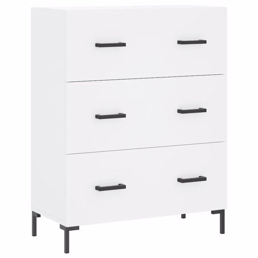 Berkfield Home White Classic Sideboard, W/D/H: 69.5 x 34 x 90 cm – 2
