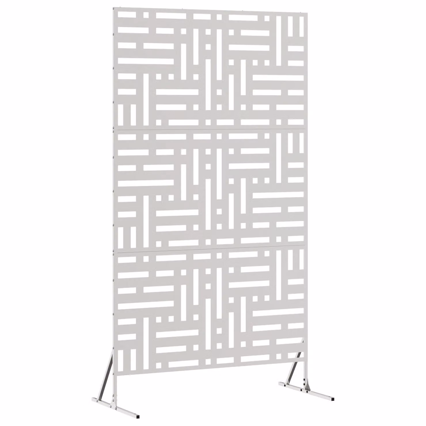 Berkfield Home Silver Stainless Steel Privacy Screen, Height: 180 cm – 2