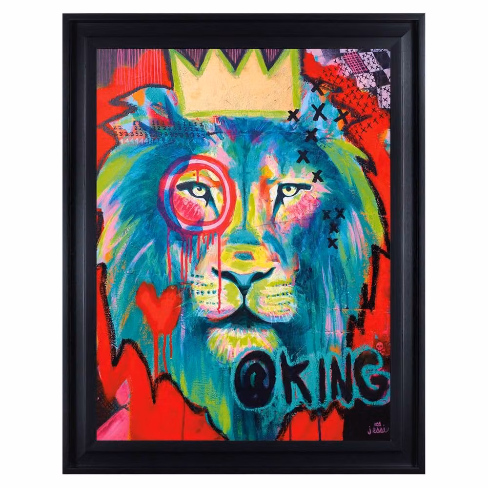 King Print Jessi Dahlquist Multicolour Abstract Graphic Paper Poster – 2