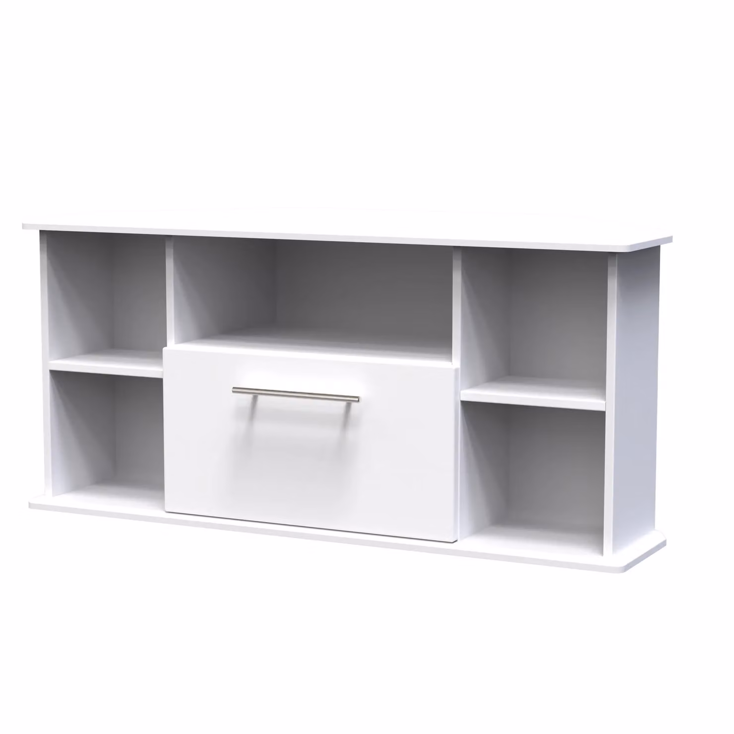 Ready Assembled 2 U Carlton Corner TV Unit in White – 2