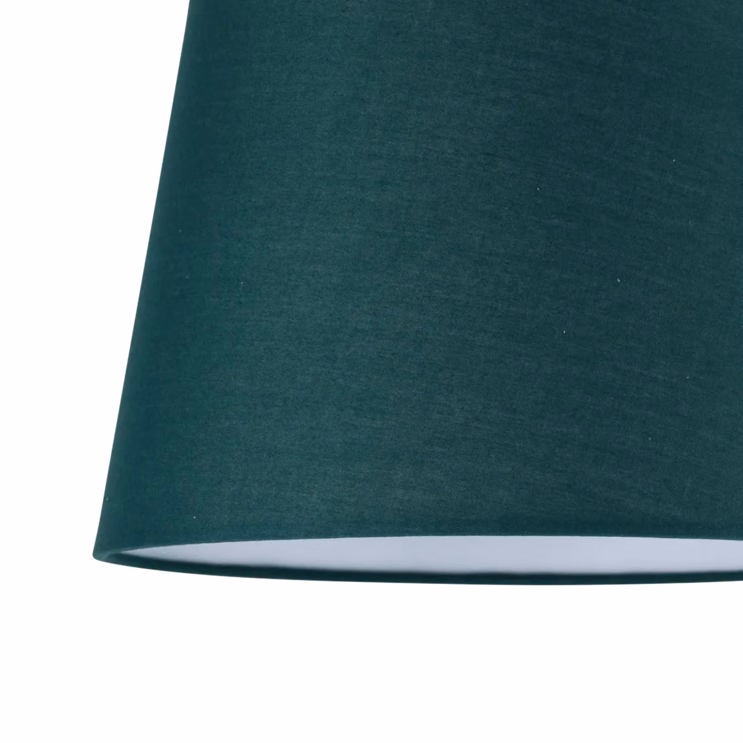 First Choice Lighting Green Cotton Tapered Cylinder Pendant Lamp Shade, Diameter: 23 cm – 3
