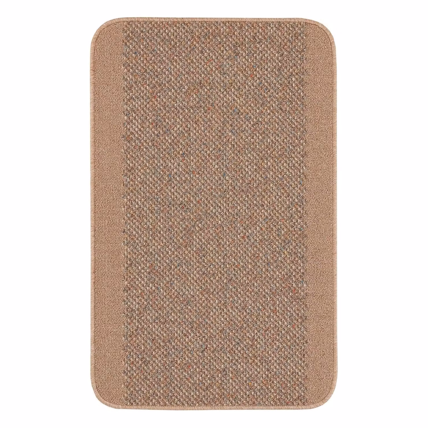 THE RUGS Washable Bordered Design Rug in Beige, W: 67 cm, L: 200 cm – 2